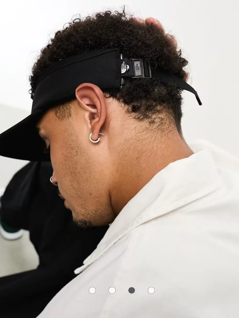 The North Face Black Visor Hat